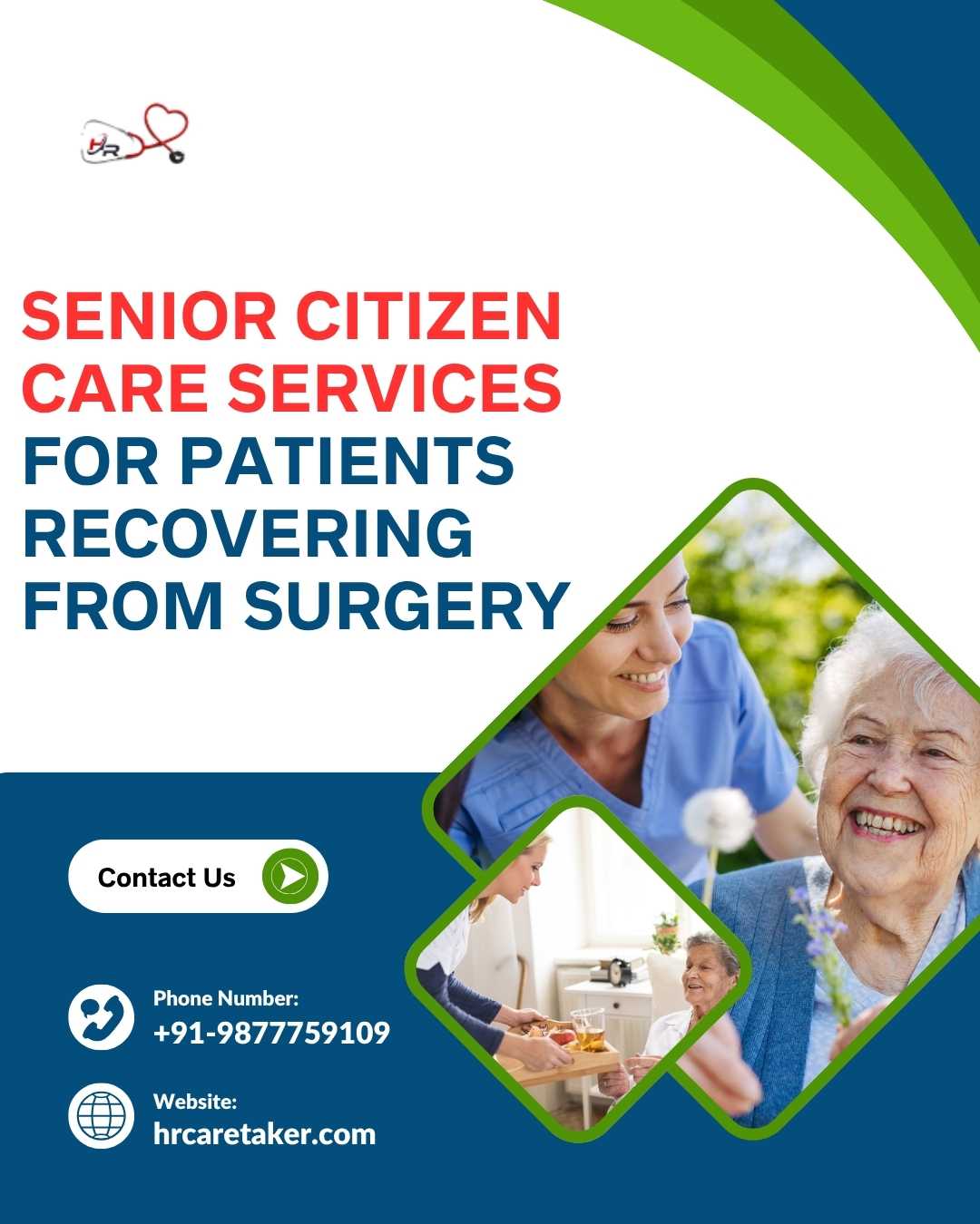 Senior Citizen Care Services for Patients Recovering from Surgery